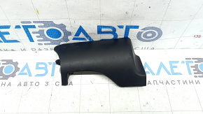 Right side passenger seat trim, small, Volvo XC90 16-25, black, worn, broken mount