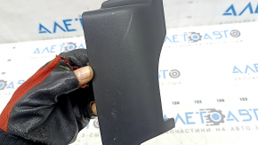 Right side passenger seat trim, small, Volvo XC90 16-25, black, worn, broken mount