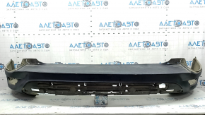 Rear bumper, bare, Ford Escape MK3 2017-2019, without parking sensors, structure, worn, scratches, dented