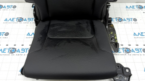 Rear row of seats, right, 3rd row, Volvo XC90 16-23, black leather, contact with water