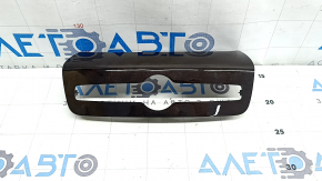 Volvo XC90 16-23 wood-grain center lower dashboard trim, glossy, scratches