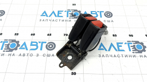 Volvo XC90 16-25 black 3rd row center seat belt latches with sensors