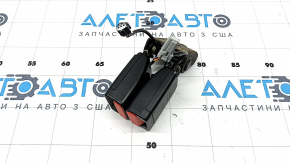 Volvo XC90 16-25 black 3rd row center seat belt latches with sensors
