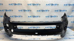 Bare front bumper, upper part, Jeep Compass 22-25, for parking sensors, Park Assist, and halogen fog lights