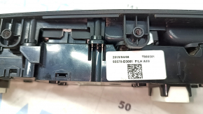 Front left window lift control for Hyundai Tucson 16-21 with trim, scratches