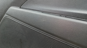 Door trim panel, front right, Hyundai Tucson 19-21, black, insert, armrest, black leather, scratches