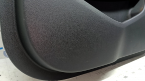 Door trim panel, front right, Hyundai Tucson 19-21, black, insert, armrest, black leather, scratches