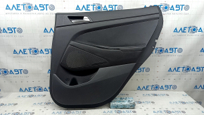 Hyundai Tucson 19-21 black rear right door panel