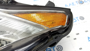 Volvo XC90 16-17 LED right front headlight assembly, web-like, polishable