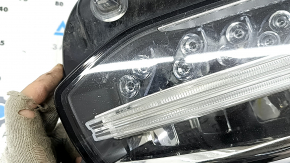Volvo XC90 16-17 LED right front headlight assembly, web-like, polishable