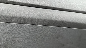 Door trim panel rear left Hyundai Tucson 19-21 black, insert black, armrest leather black, scratches