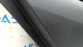 Door trim panel rear left Hyundai Tucson 19-21 black, insert black, armrest leather black, scratches