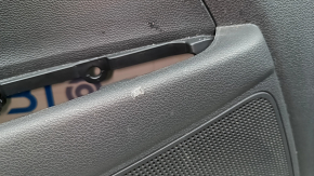 Door trim panel rear left Hyundai Tucson 19-21 black, insert black, armrest leather black, scratches