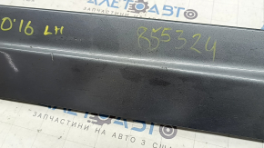Left side sill for Volvo XC90 16-23 with seal, graphite, scratches, dented, broken fastening, broken fastening