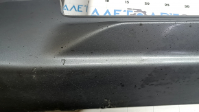 Left side sill for Volvo XC90 16-23 with seal, graphite, scratches, dented, broken fastening, broken fastening
