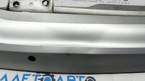 Volvo XC90 16-21 chrome rear bumper trim, without towbar, for parking sensors, scratches, dented, broken parking sensor mounts