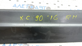Right side sill for Volvo XC90 16-23 with seal, graphite, scratches, dents, tear