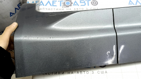 Right side sill for Volvo XC90 16-23 with seal, graphite, scratches, dents, tear