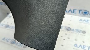 Lower left center pillar trim for Audi Q5 8R 09-17, dark gray, scratches