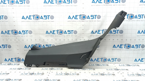 Inner rear left door sill trim for Audi Q5 8R 09-17, dark gray, scratches