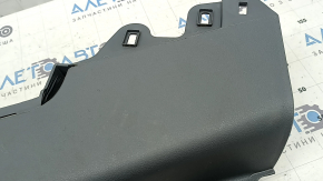 Inner rear left door sill trim for Audi Q5 8R 09-17, dark gray, scratches