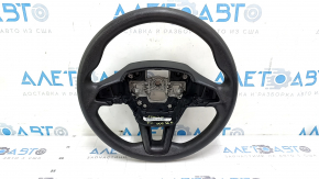 Naked steering wheel for Ford Escape MK3 2017-2019, restyling, black, no buttons, worn