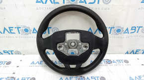 Naked steering wheel for Ford Escape MK3 2017-2019, restyling, black, no buttons, worn