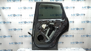Rear right door assembly for Audi Q5 8R 09-17, tinted, graphite LZ7S, dented, bumps