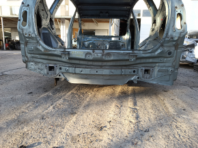 Toyota Prius V 12-17 rear panel on the body, green
