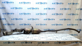 Toyota Prius V 12-17 exhaust pipe with catalytic converter