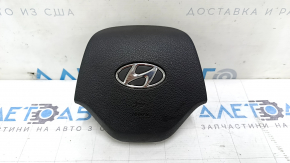 Black steering wheel airbag for the Hyundai Tucson 16-21