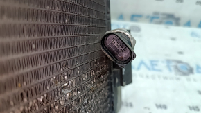 Audi Q7 16-22 air conditioning condenser radiator with sensor, damaged cells