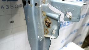The Toyota Prius V 15-17 radiator panel is rusty and missing eyelashes.