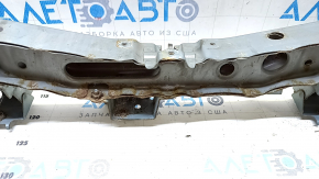 The Toyota Prius V 15-17 radiator panel is rusty and missing eyelashes.