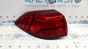 Left outer fender light for Hyundai Tucson 19-21 halogen, scratches