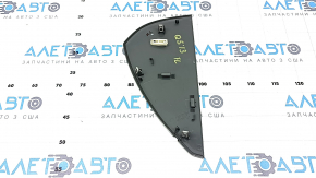 Dashboard trim side left Audi Q5 8R 09-17 dark gray