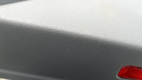Door trim, rear left card, Audi Q5 8R 09-17, dark gray, with insert under the tree, with door lock button, with overlays, with handle, in need of cleaning, worn