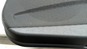 Door trim panel, front right, Audi Q5 8R 09-17, dark gray, with wood insert, with power window controls, scratches