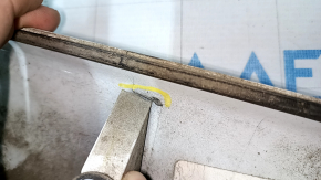 Upper trunk door molding without emblem for Ford Escape MK3 17-19 rest, under the camera, broken fasteners