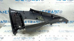Tesla Model X 22-25 black, Alcantara, left upper rear pillar trim, scratches
