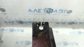 Front bumper bare Hyundai Tucson 19-21 blue R2U, dented, scuffed