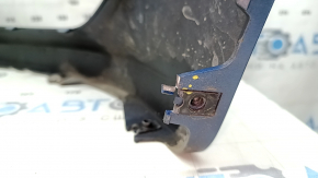 Front bumper bare Hyundai Tucson 19-21 blue R2U, dented, scuffed