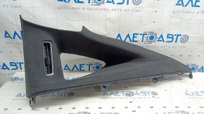 Tesla Model X 22-25 black, Alcantara, left upper rear pillar trim, scratches