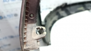 Hyundai Tucson 19-21 front bumper lip, structure under the trim, sand, crack in the mount