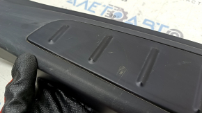 Tesla Model X 22-25 black, scuffed, lower trunk opening trim with scratches
