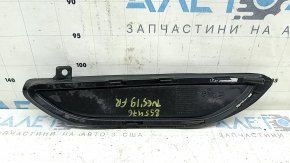 Right front bumper grille Hyundai Tucson 19-21 structure, sand