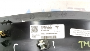 Tesla Model X 22-25 right inner trunk opening trim, black structure, scratches