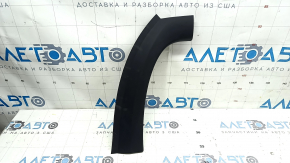 Tesla Model X 22-25 inner left trunk opening trim, black structure, scratches