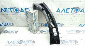 Tesla Model X 22-25 inner left trunk opening trim, black structure, scratches