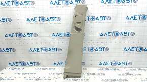 Toyota Sienna 11-14 center pillar trim, upper belt, right, beige, without button